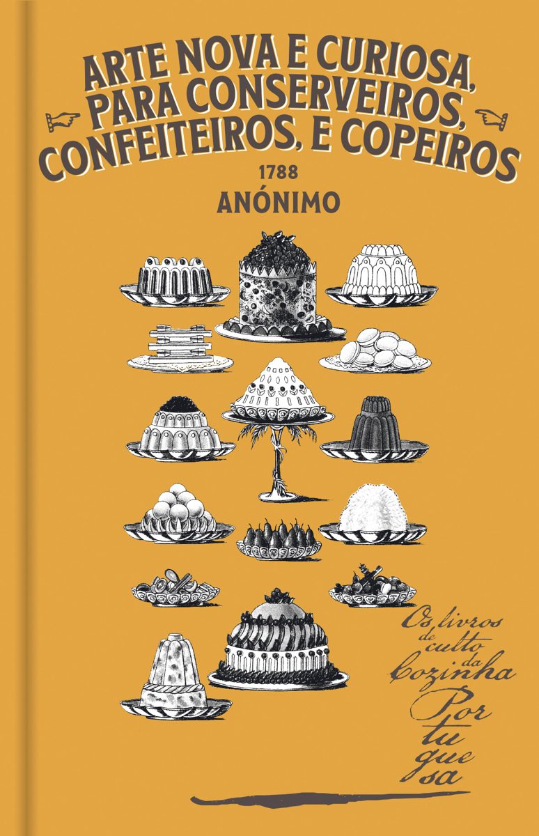 Capa de Arte Nova e Curiosa para Conserveiros, Confeiteiros e Copeiros
