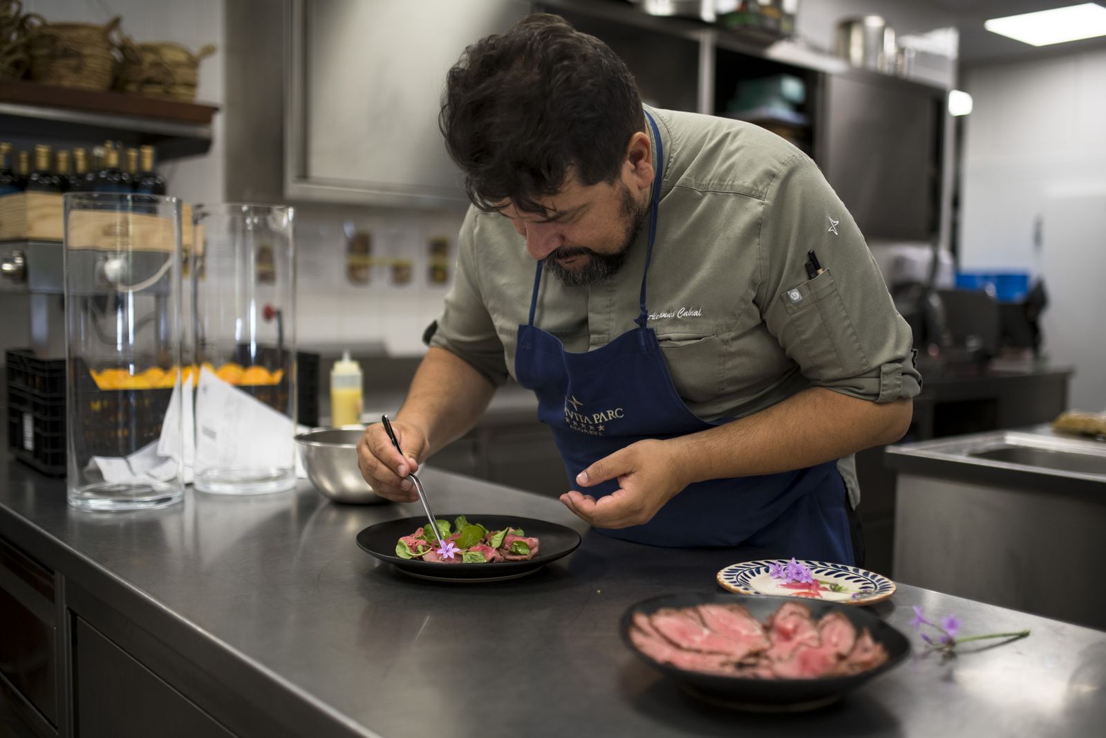 Rosbife à portuense — empratamento